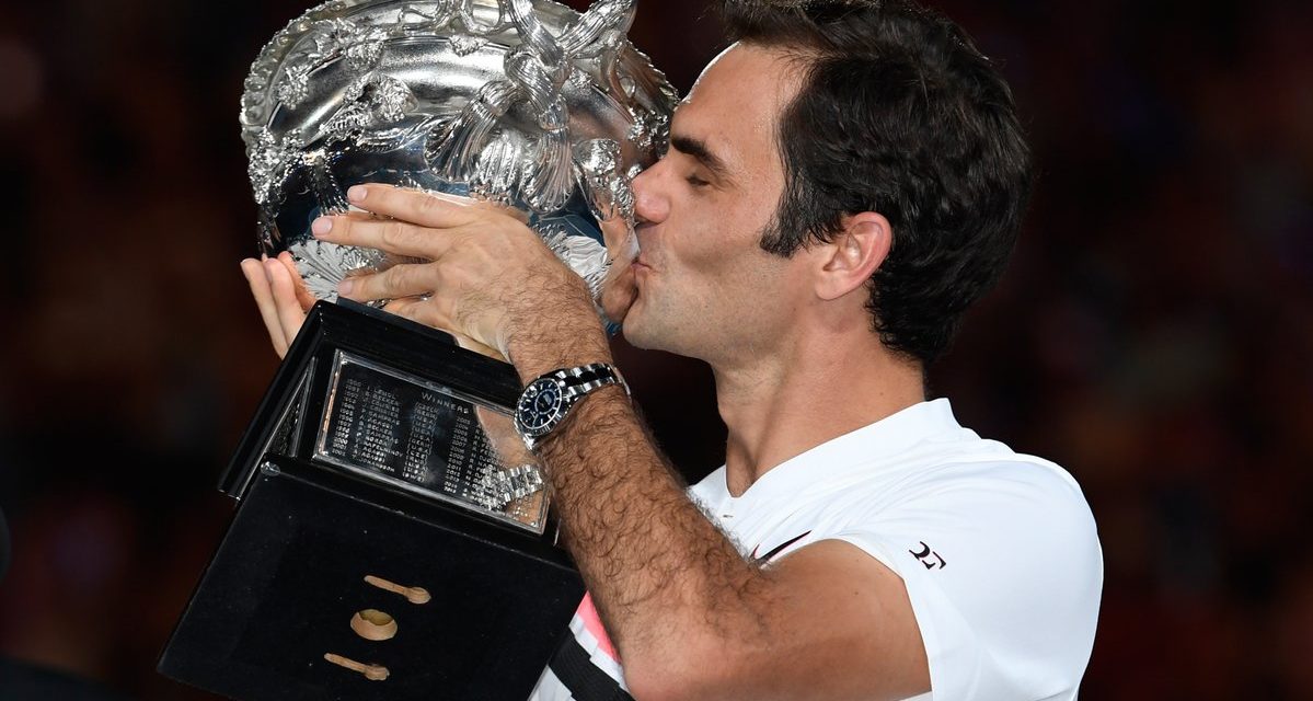 Federer consigue su vigésimo Grand Slam