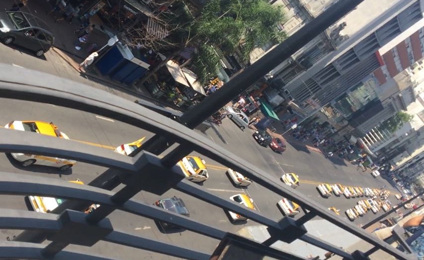 Taxistas se movilizaron tras el asesinato de uno de sus colegas