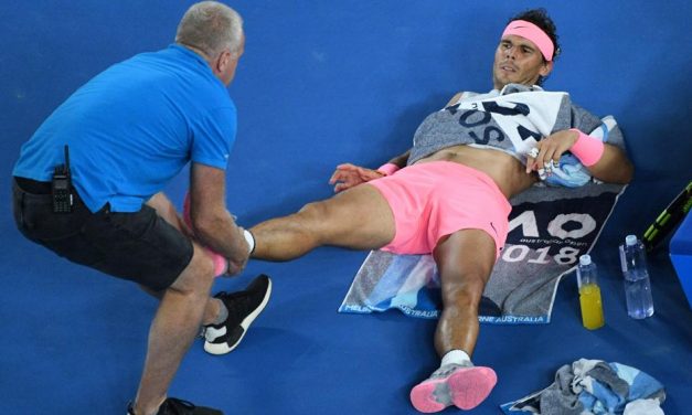 Nadal se despidió del Australia Open
