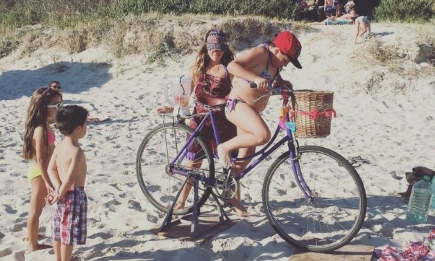Pedalear y hacer licuados es posible en las costas uruguayas