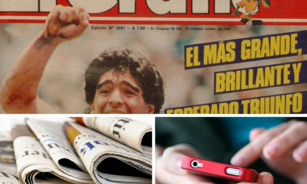 ¿Te informás comprando diarios y revistas o a través de internet?