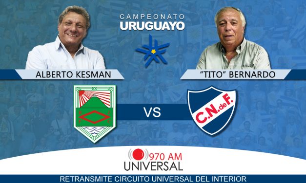 Rampla recibe a Nacional y lo transmite 970 Universal