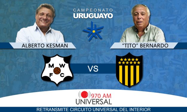 Wanderers recibe a Peñarol, con la transmisión de 970 Universal