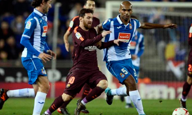 El Barcelona tuvo un traspié en el derby ante Espanyol