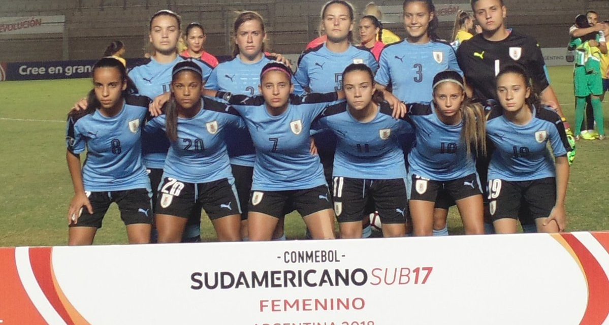 Las chicas del sub 17 de Uruguay vencieron a Brasil por primera vez en la historia