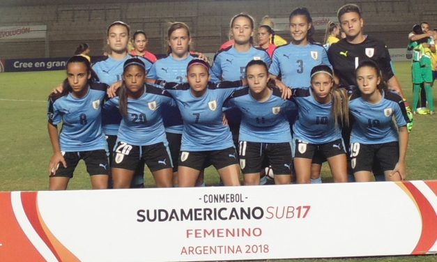 Las chicas del sub 17 de Uruguay vencieron a Brasil por primera vez en la historia