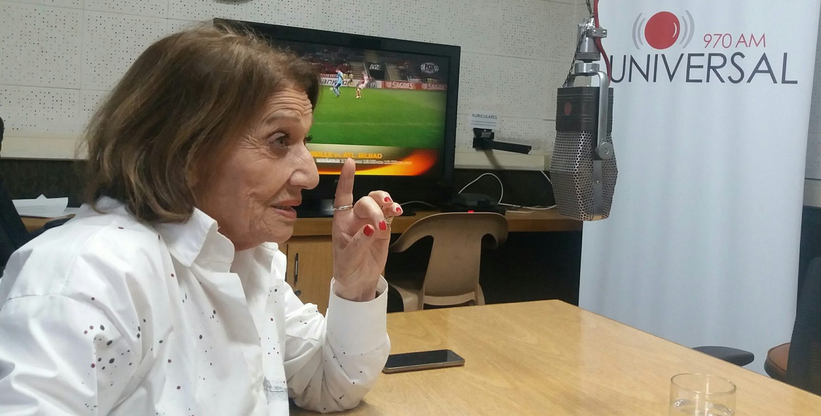 Cristina Morán en Hacemos lo que podemos 970 Universal