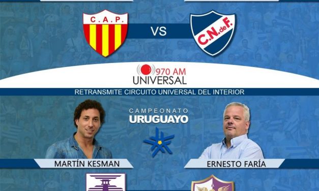 Progreso vs Nacional y continuado Defensor vs Fénix por 970 Universal