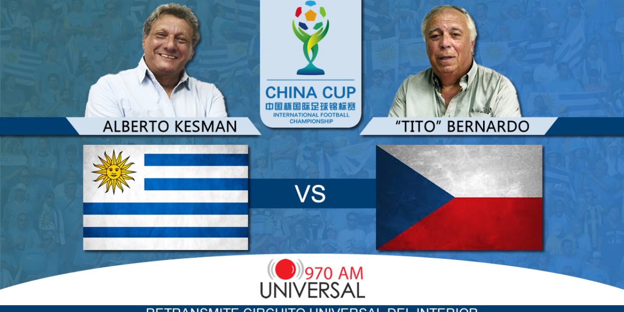 Uruguay enfrenta a República Checa por la China Cup, seguilo por 970 Universal