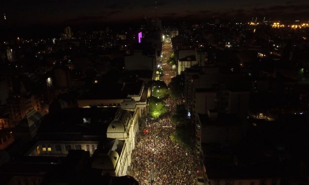 Imágenes de la impresionante marcha del 8 M