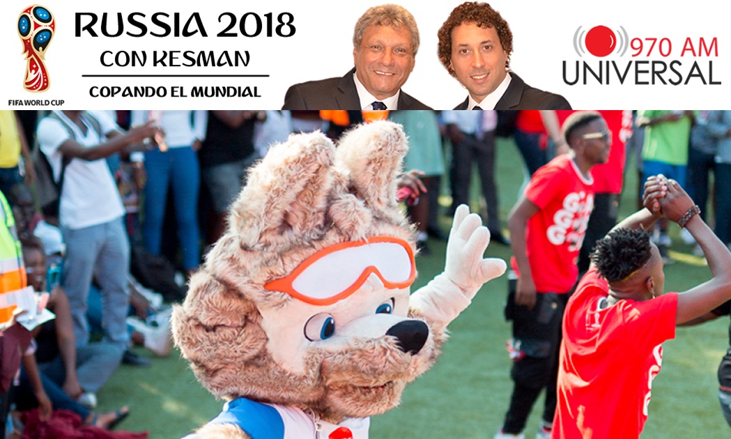La mascota y la Copa de gira por Latinoamérica