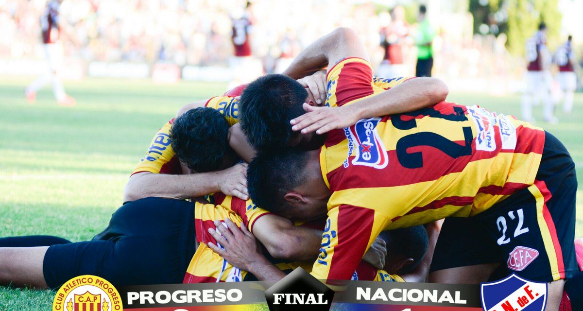 Los goles de la victoria de Progreso ante Nacional