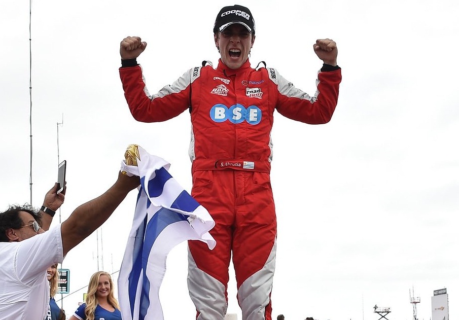 Urrutia ganó y es líder del campeonato Indy Lights