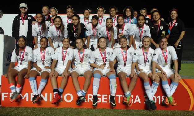 Uruguay medalla de bronce en el Sudamericano