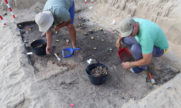 Culminó rescate del sitio arqueológico descubierto en la playa La Pastora