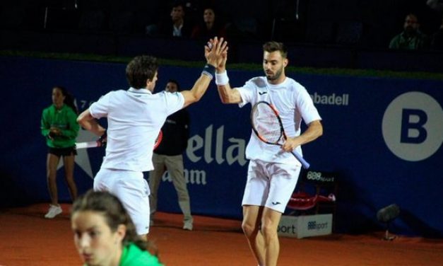 Cuevas llegó a semifinales de Roma en dobles
