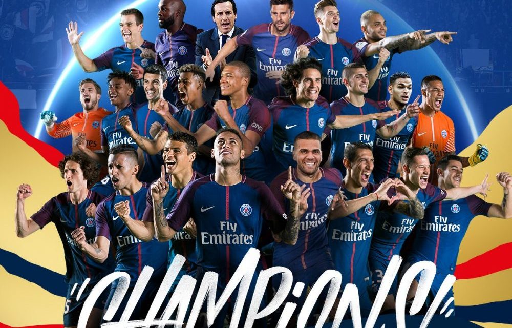 PSG con Cavani es campeón de la Ligue 1