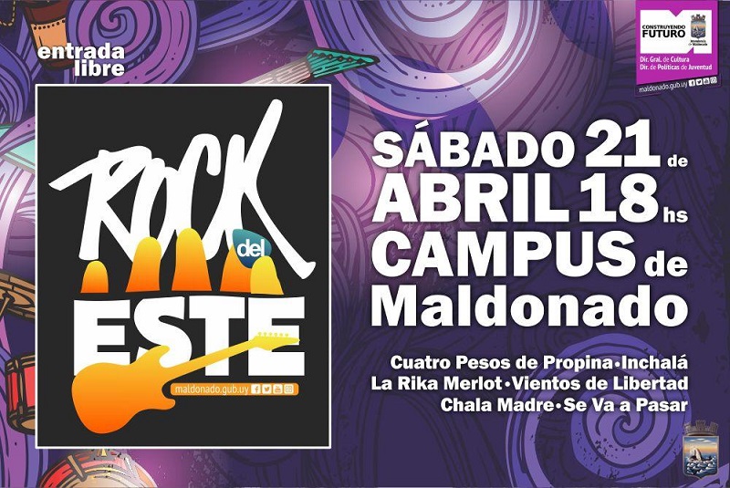 Reconocidas bandas tocarán en la edición 2018 de “Rock del Este”