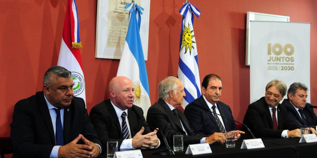 MUNDIAL 2030: Abulafia anuncia que Uruguay haría un estadio nuevo en el interior