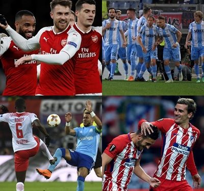 Los locales sacaron ventaja en los cuartos de Europa League