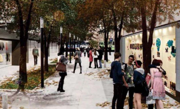 Comienza la construcción del 1ª estacionamiento subterráneo de Montevideo
