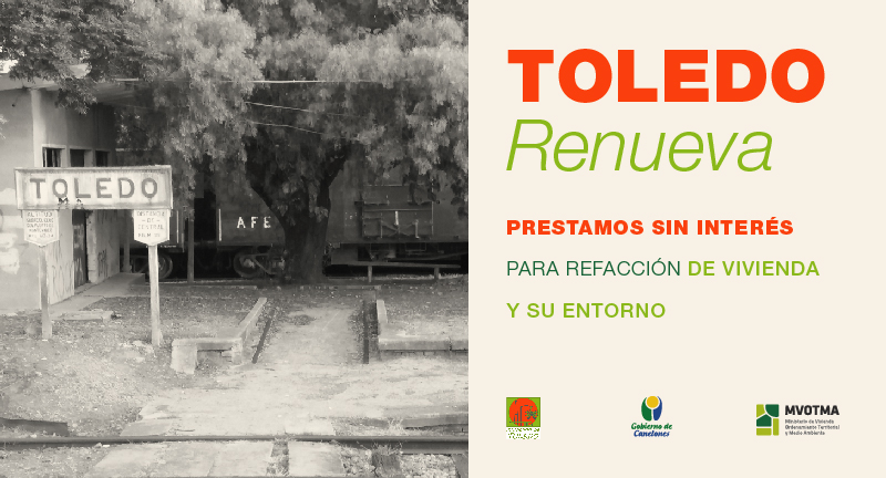 Canelones: inscriben para Rehabilitación Urbana de Toledo