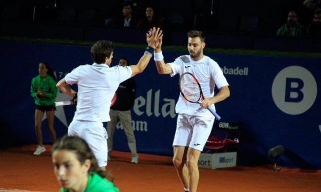 Cuevas ganó en su debut en dobles en Roland Garros