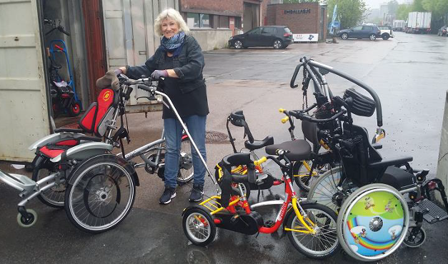 Desde Noruega otro envío solidarios de materiales para niños y jóvenes con discapacidad