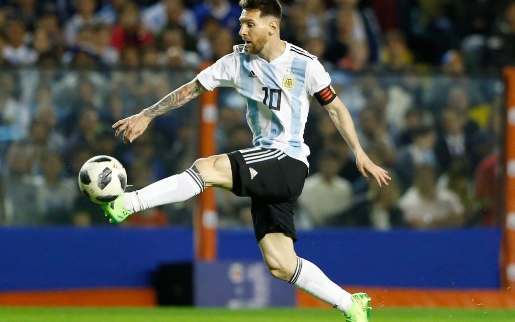 Triplete de Messi en la despedida Argentina al Mundial