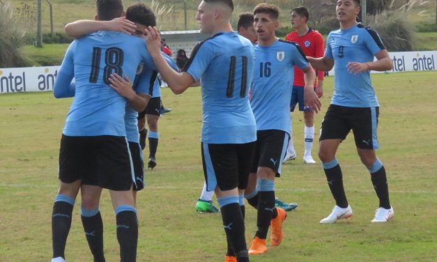 La selección uruguaya sub 20 venció a Chile
