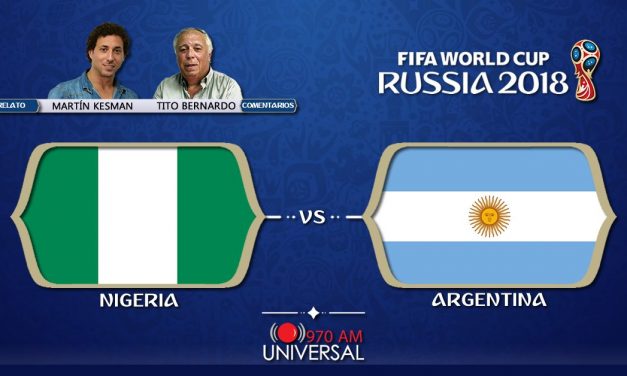 Seguí el partido en que Argentina define su pasaje a octavos ante Nigeria por 970 Universal