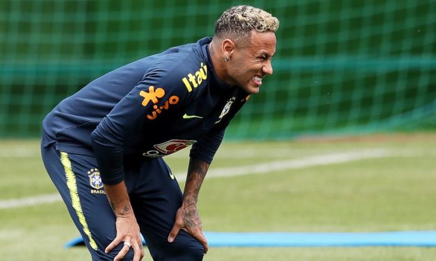 Solo un susto para Neymar y Brasil