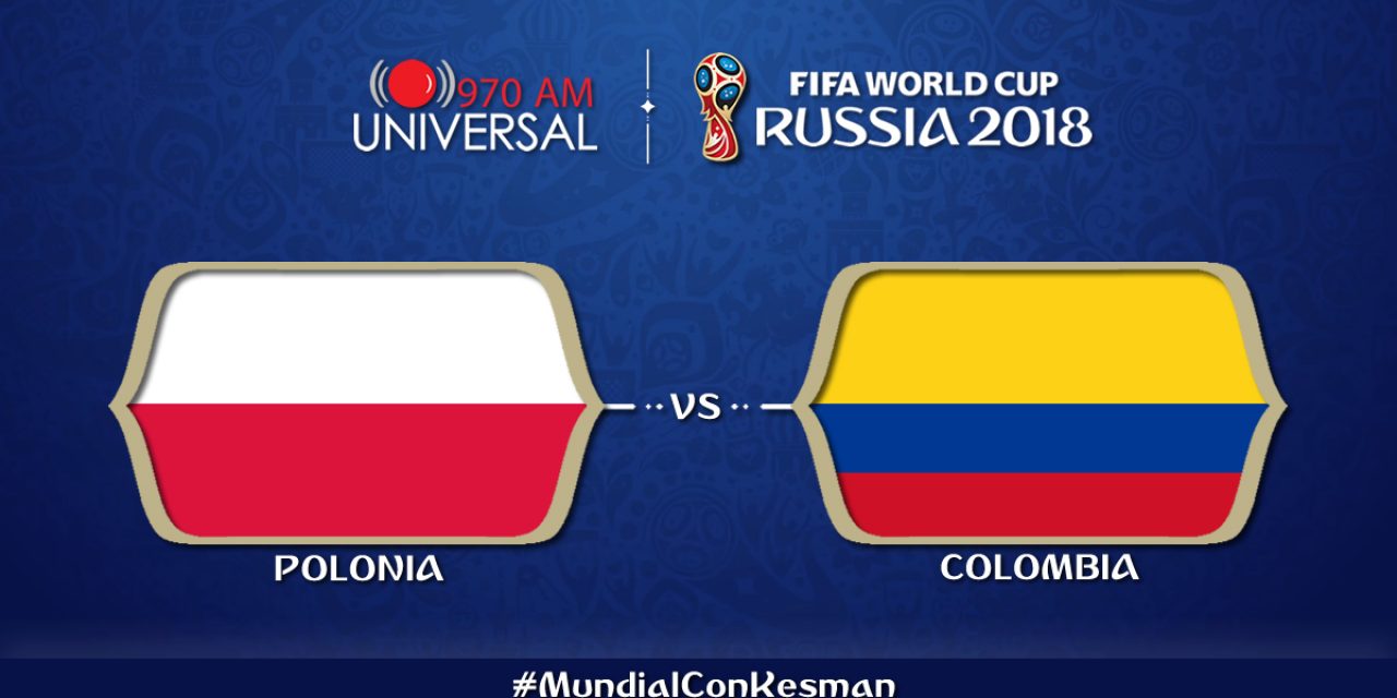 Colombia y Polonia buscan recuperarse, seguí el partido por 970 Universal