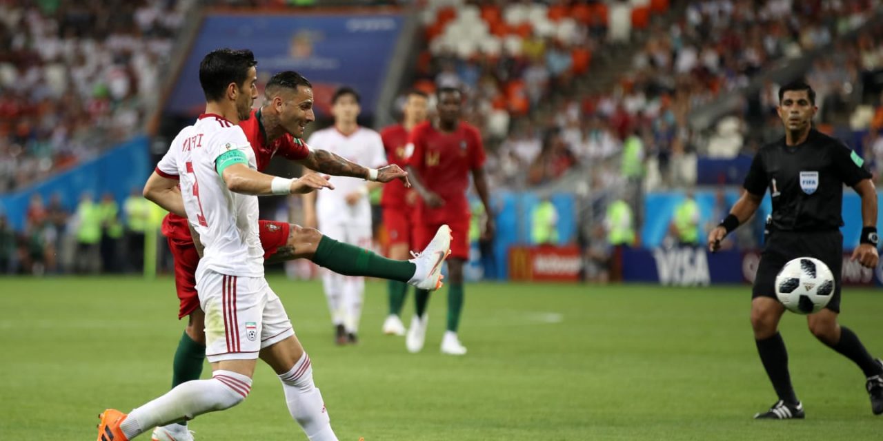 Irán empató sobre el final y Portugal será rival de Uruguay