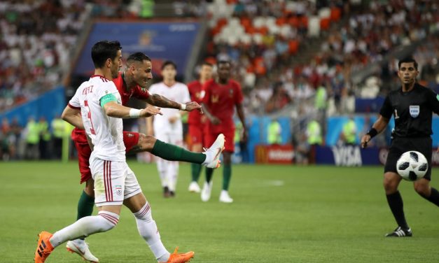 Irán empató sobre el final y Portugal será rival de Uruguay