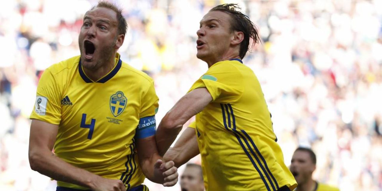 Suecia inició la Copa con buen pie