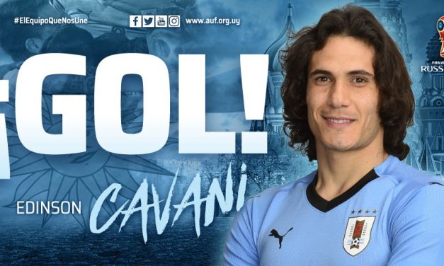 Cavani cerró el marcador