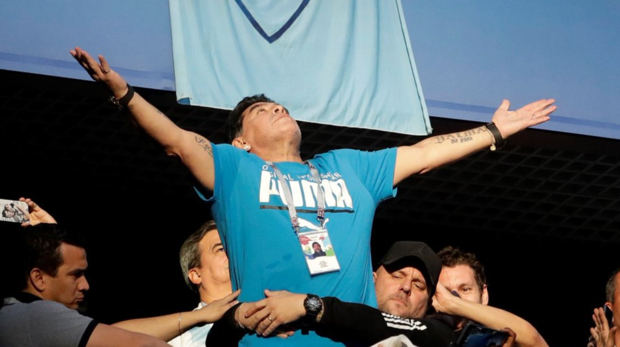 La falsa muerte de Maradona y su audio a Rocío Oliva