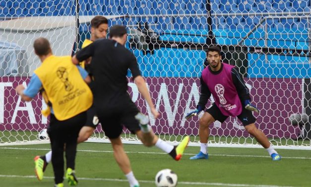 Entenamiento en el Arena de Rostov y equipo confirmado