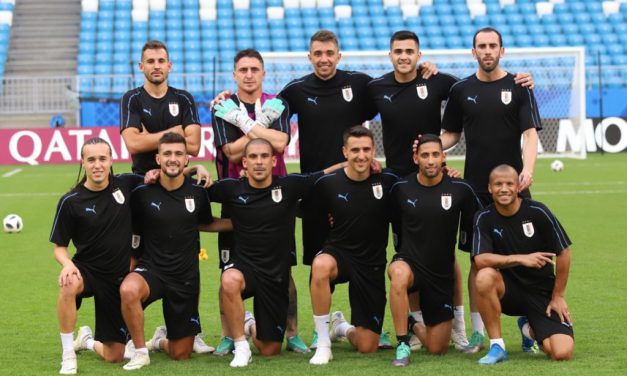 Uruguay ya entrenó en Samara