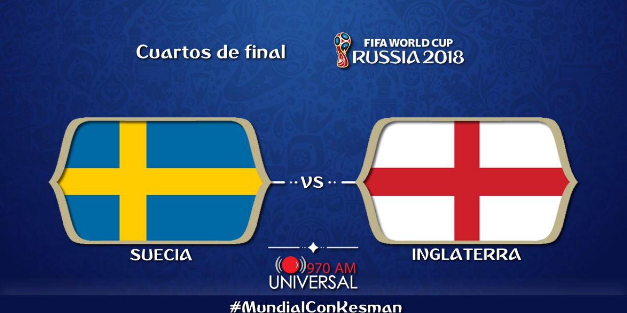 Suecia e Inglaterra se juegan un ligar en semifinales. Seguí el partido por 970 Universal