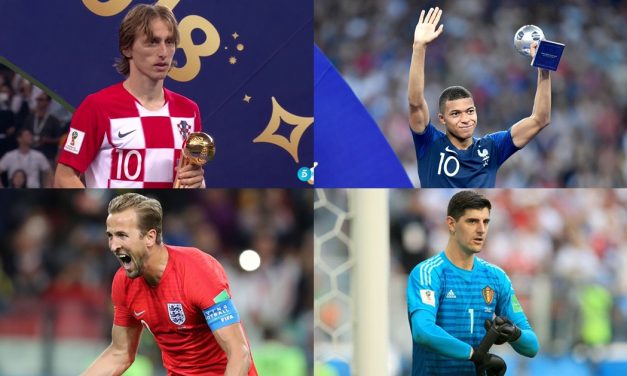 Modric, Mbappé, Courtois y Kane los destacados