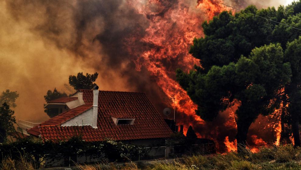 Grecia sigue ardiendo: 80 muertos hasta el momento