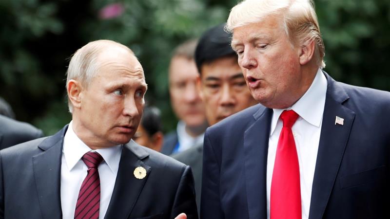 Trump y Putin a solas por dos horas