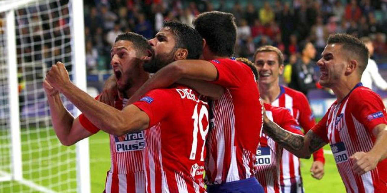 Atlético se sacó una espina Real, Godín por tercera vez supercampeón