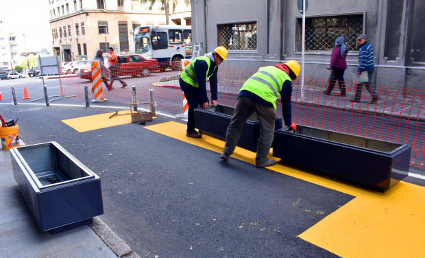 Construyen estación de descanso en Bartolomé Mitre