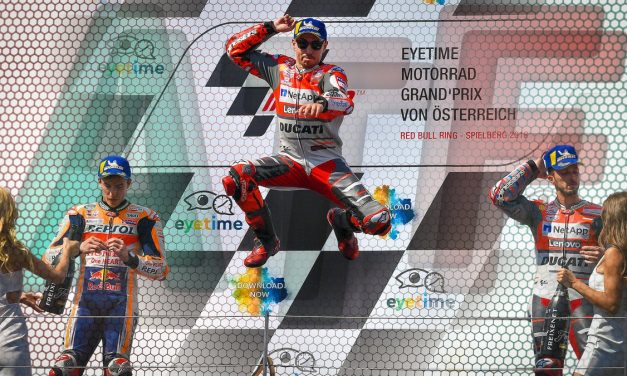 Lorenzo se hizo fuerte en Austria