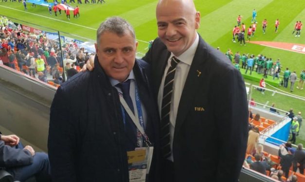 Infantino felicitó a Uruguay