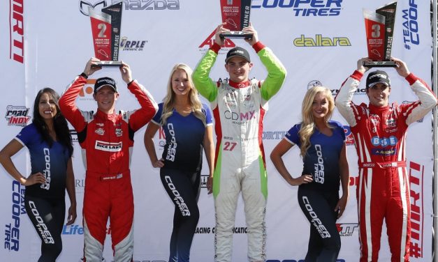 Urrutia tuvo podio en la última carrera del año y terminó 3º en el Campeonato