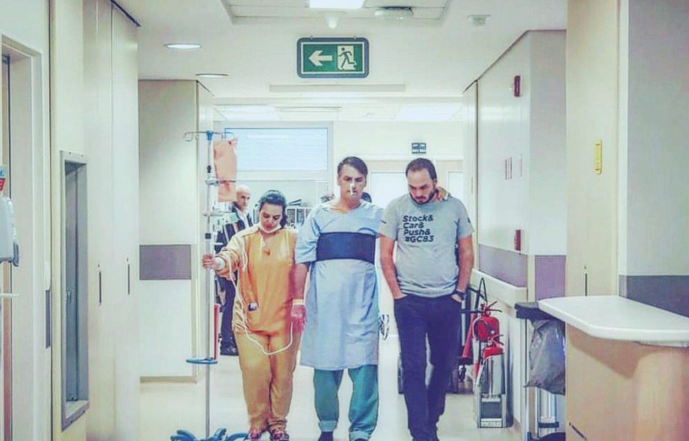 Jair Bolsonaro desde el hospital: «Nunca me sentí tan bien»
